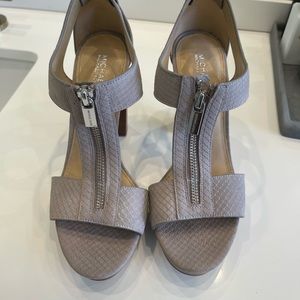 Michael Kors heels size 7 1/2. Never worn